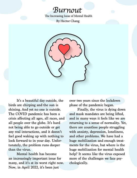 Article by Hector Chang